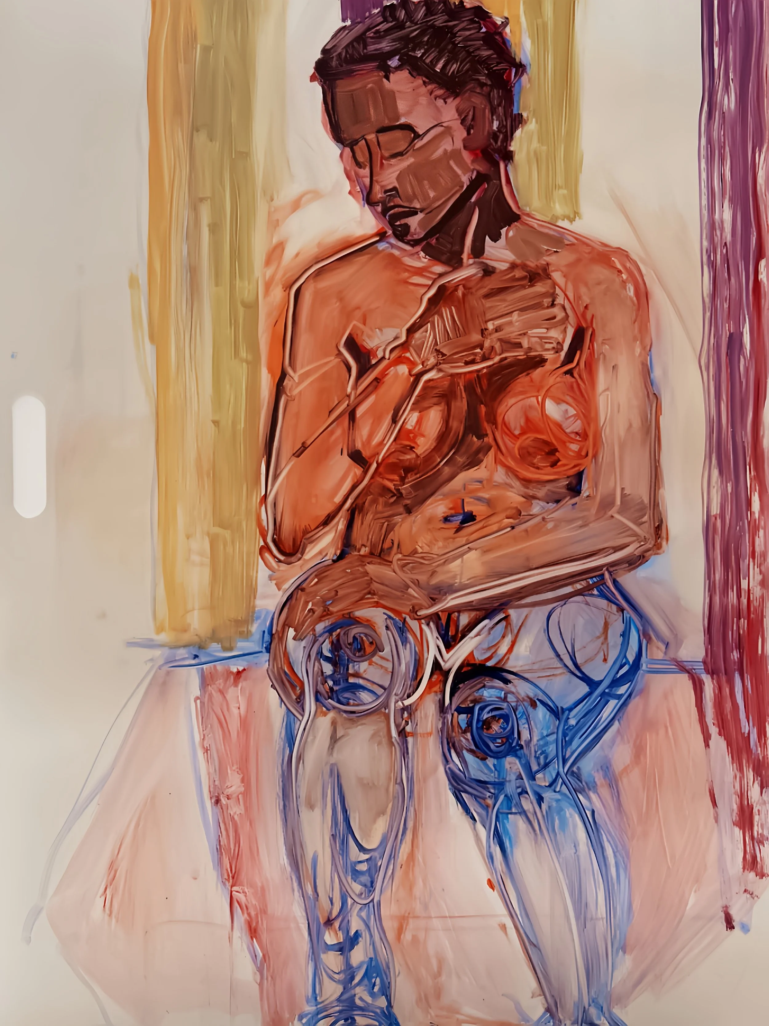 When Nothing Is Said — Painting progress